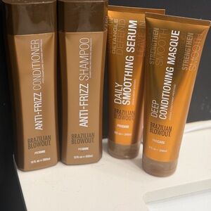 Brazilian Blowout Shampoo/Conditioner/Mask and Daily Smoothing Serum